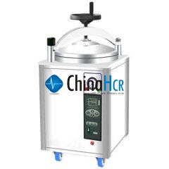 Vertical type stainless steel pressure steam sterilizer (Aut