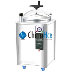 Vertical type stainless steel pressure steam sterilizer (Aut